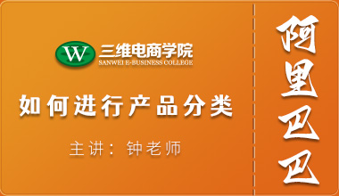 如何进行产品我自定义分类